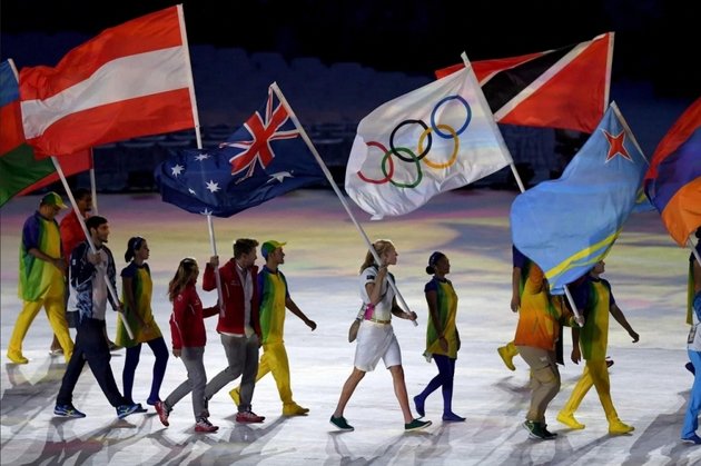 Олимпиада, церемония открытия